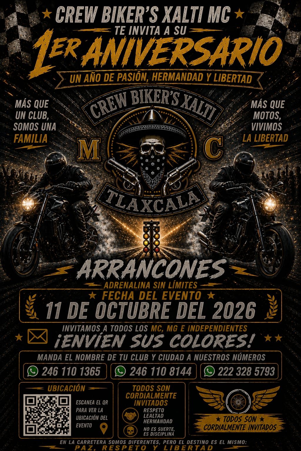 ⁠  ⁠1er Aniversario de MC y 2da Edición de arrancones