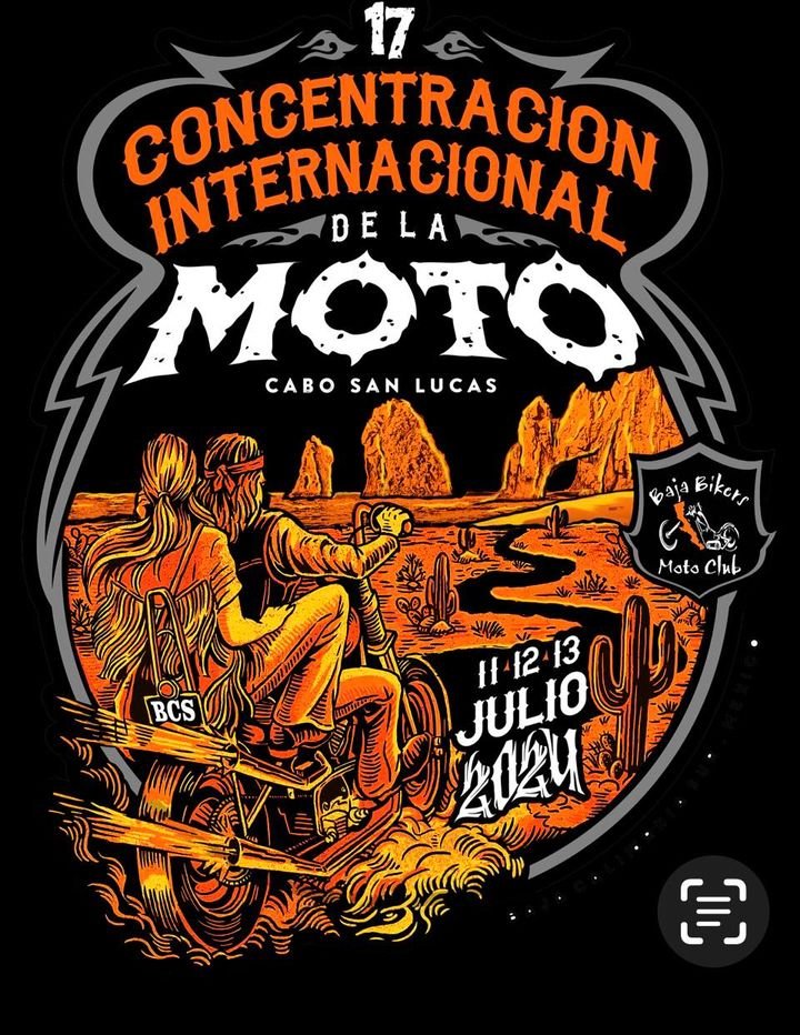 concentración internacional de la moto los cabos