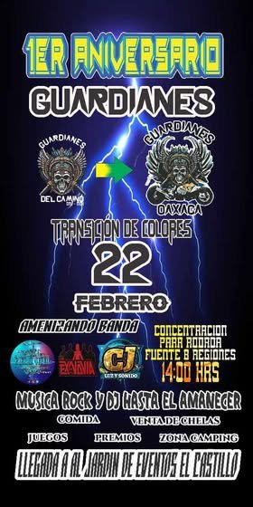 1er aniversario guardianes del camino oaxaca