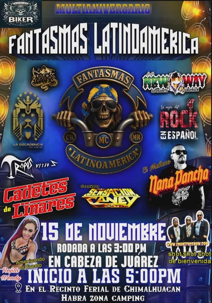 multianiversario fantasmas latinoamerica