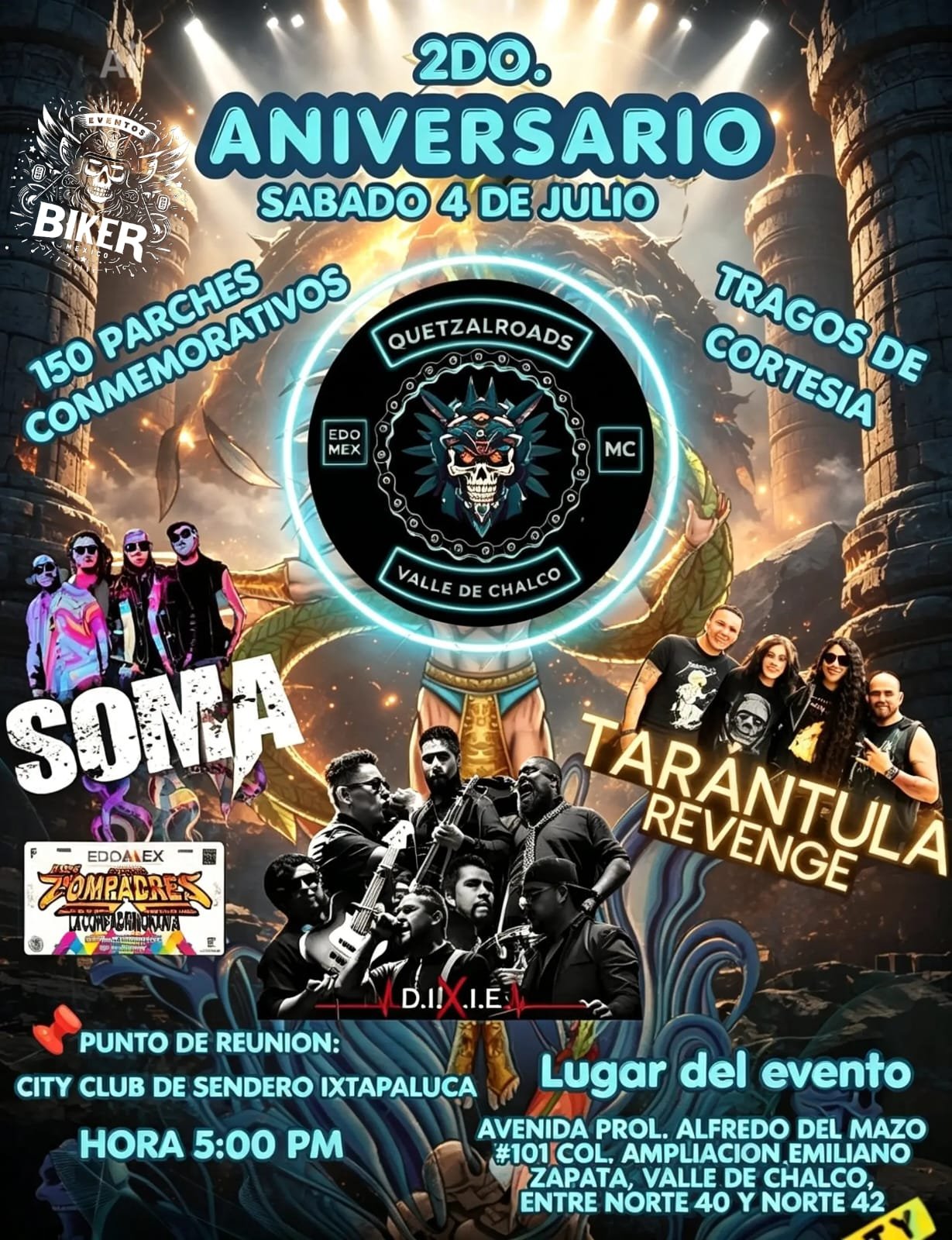 2do Aniversario Quetzal ROADS