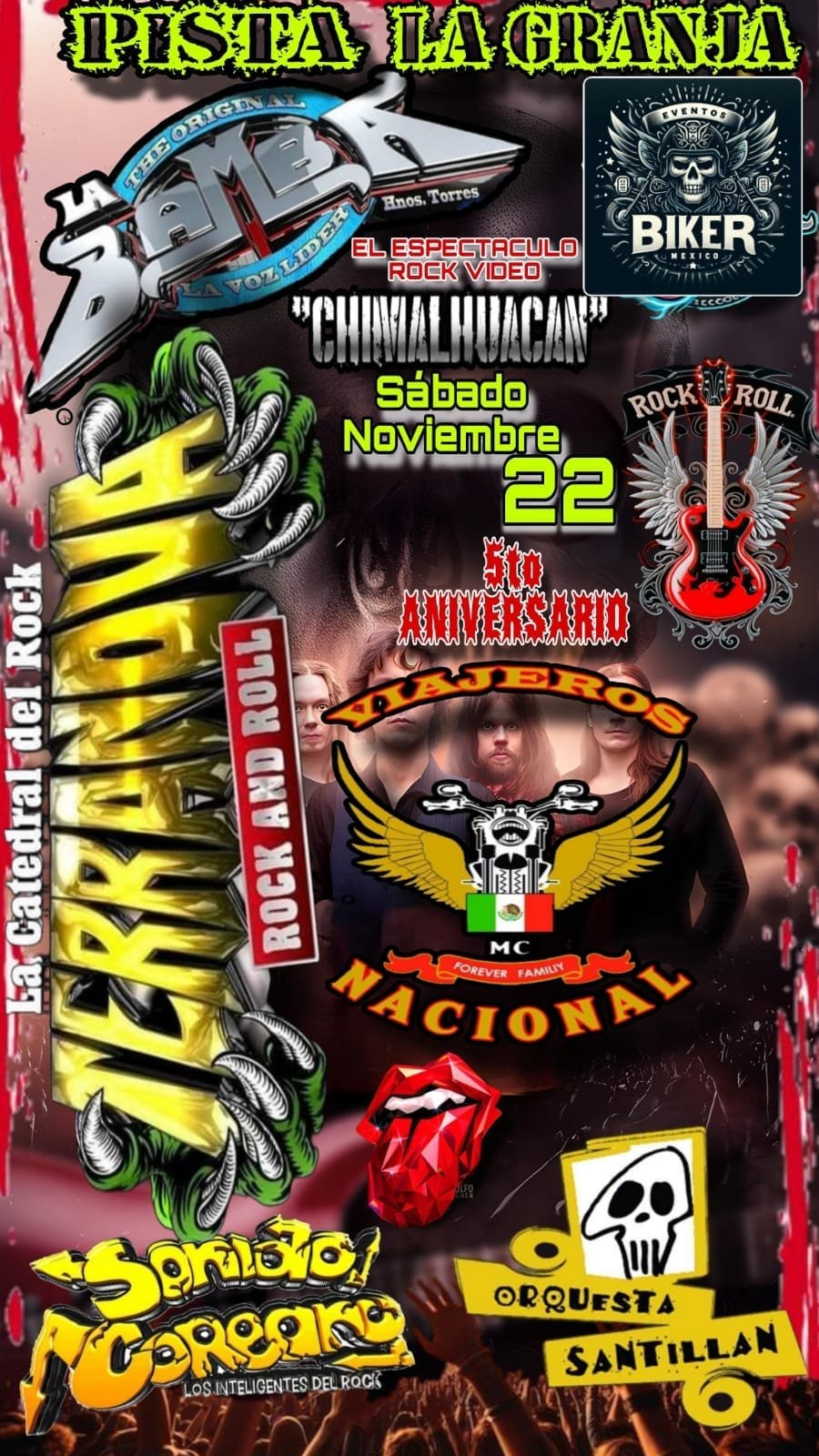 5to aniversario de viajeros nacional mc