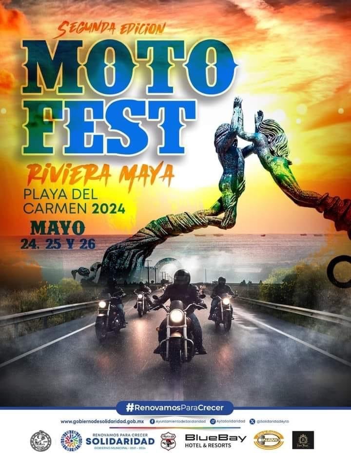 2da edición motofest rivera maya