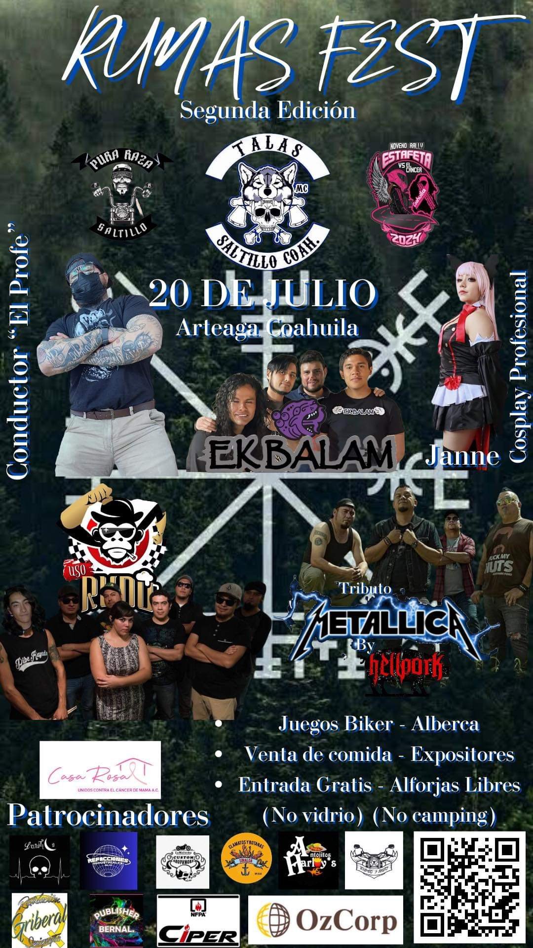 12vo. aniversario talas moto club saltillo