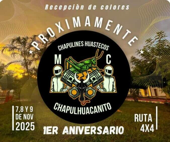 1° aniversario mc chapulines huastecos