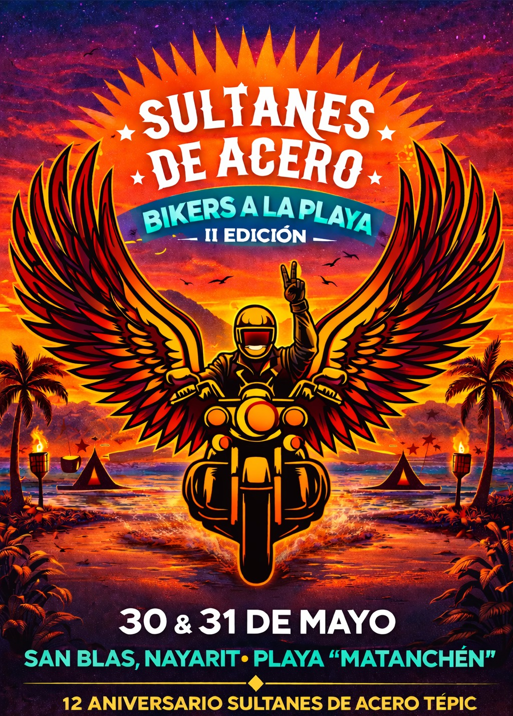 bikers a la playa ii
