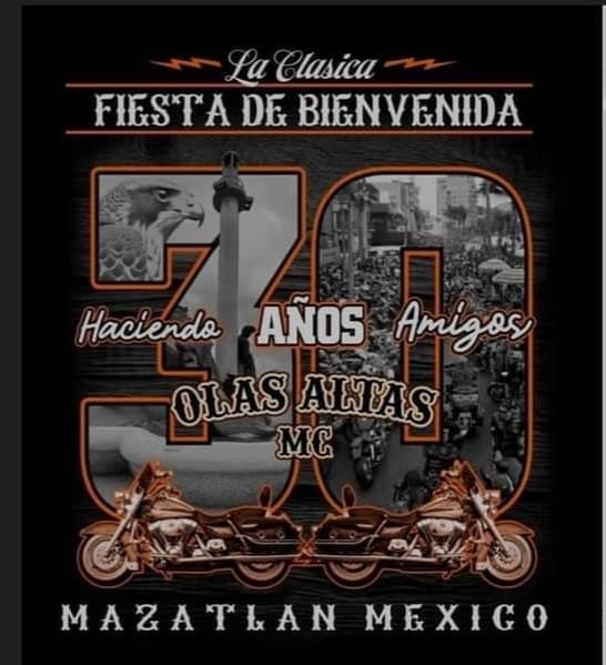 30 aniversario de la clásica fiesta de bienvenida olas altas m. c.