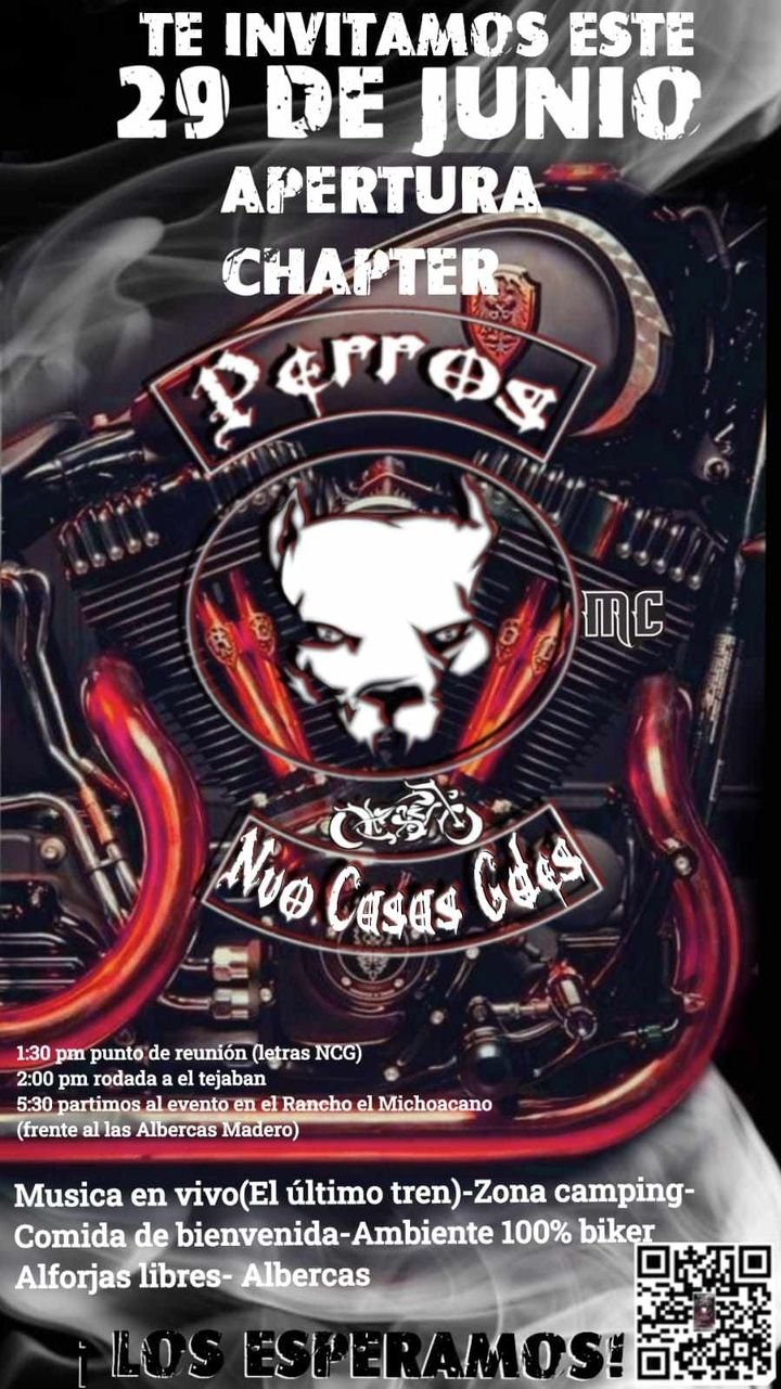 apertura chapter perros m. c.